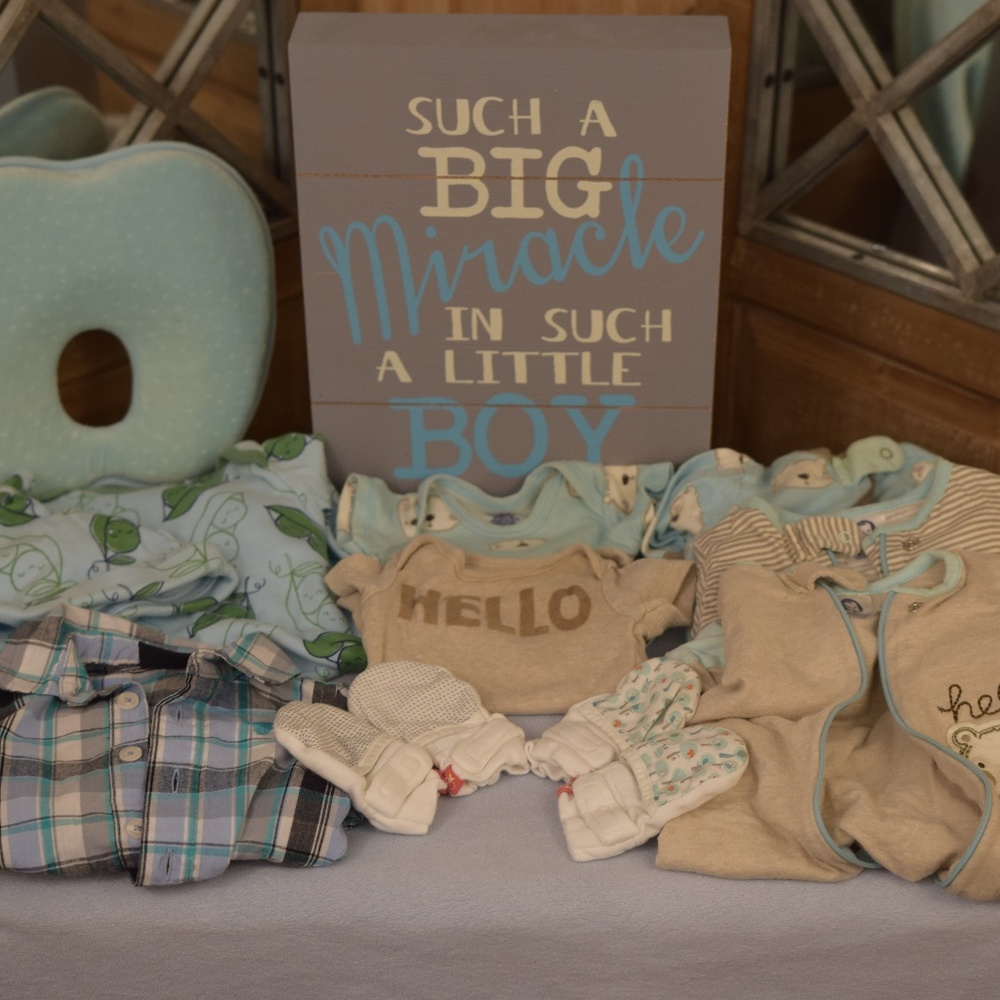 Newborn Boy 11 piece clothes Bundle